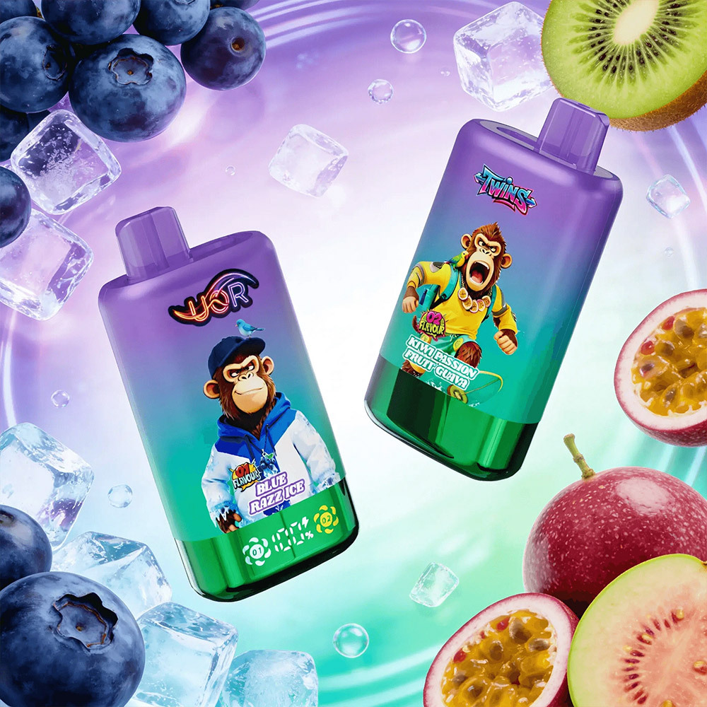 UOR Twins 2-in-1 Flavor 80K Puffs Disposable Vape Pen Pre-Filling E Cigarette EU Warehouse Bulk Wholesale