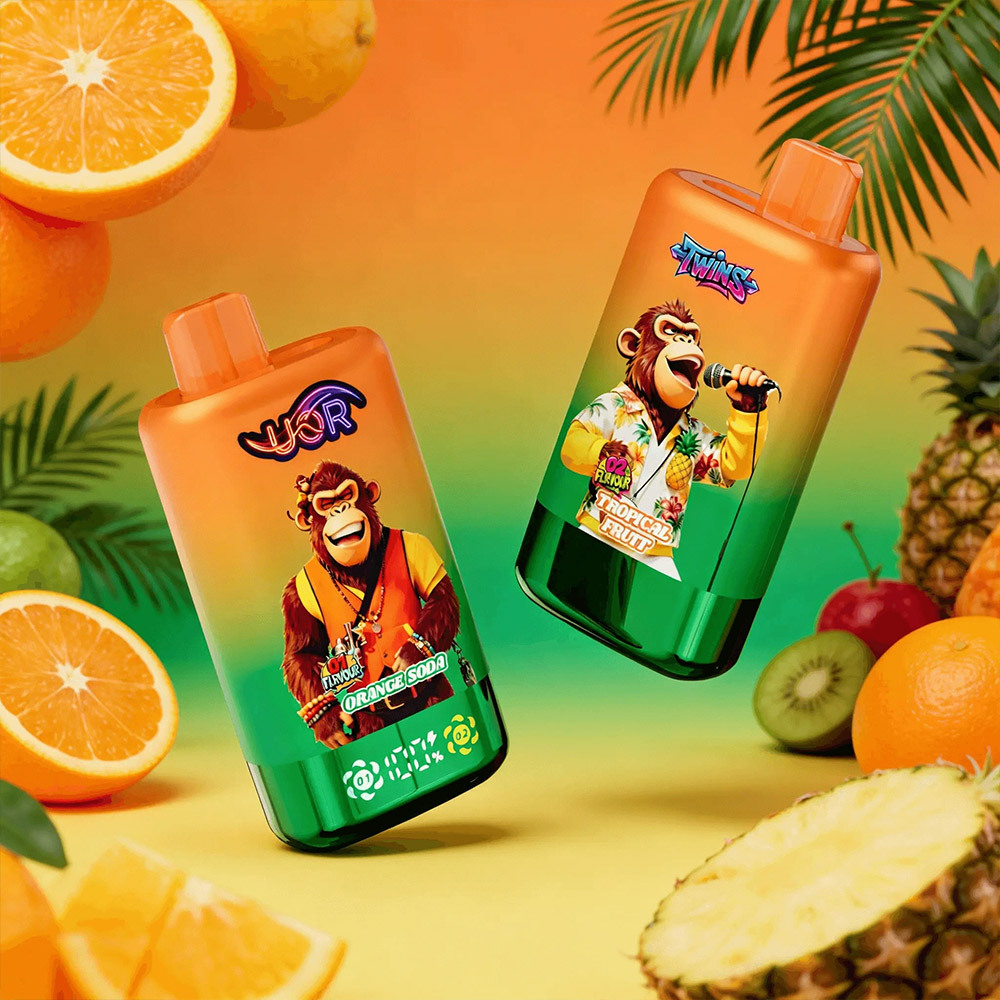 UOR Twins 2-in-1 Flavor 80K Puffs Disposable Vape Pen Pre-Filling E Cigarette EU Warehouse Bulk Wholesale