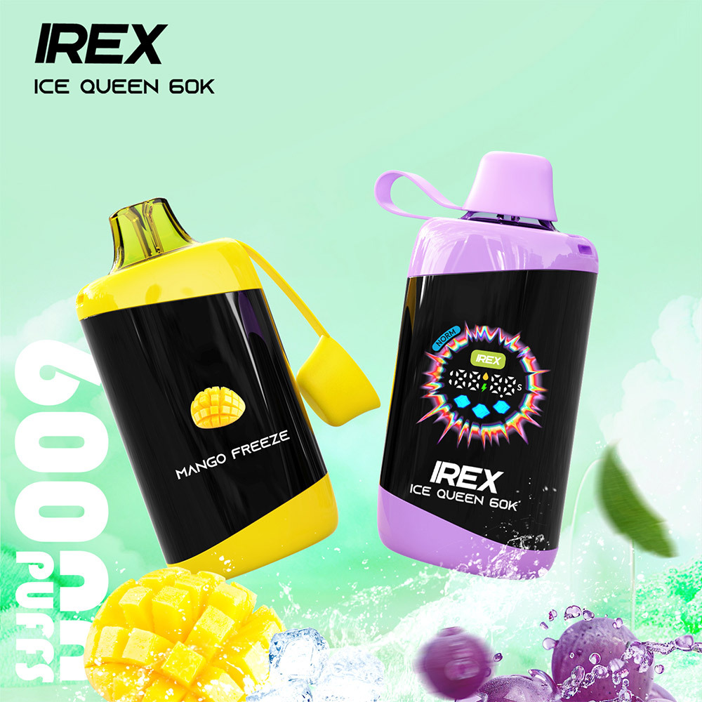 IREX Ice Queen 60K Puffs Disposable Vape Pen Pre-Filling E Cigarette EU Warehouse Bulk Wholesale