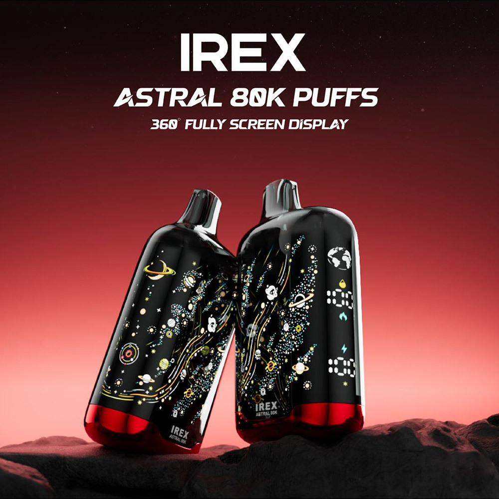 IREX Astral 80K Puffs Disposable Vape Pen Pre-Filling E Cigarette EU Warehouse Bulk Wholesale
