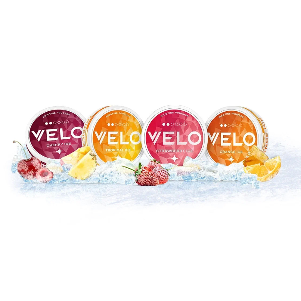 VELO Nicotine Pouches Strong Nicopods Nic Salts 6/10/14/20/30mg Tobacco Free Bulk Wholesale