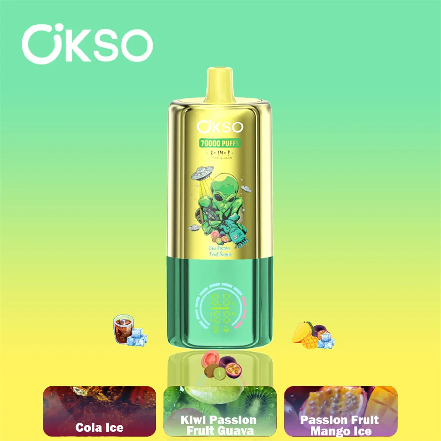 OKSO Tornado 100K Puffs Disposable Vape Pen Pre-Filling E Cigarette CN Warehouse Bulk Wholesale