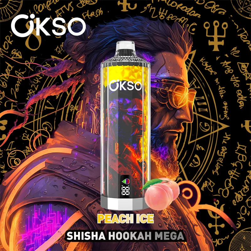 OKSO Shisha Hookah Mega 50K Puffs Disposable Vape Pen Pre-Filling E Cigarette CN Warehouse Bulk Wholesale