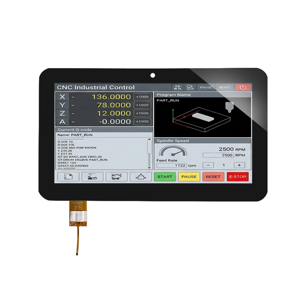 open frame touch display
