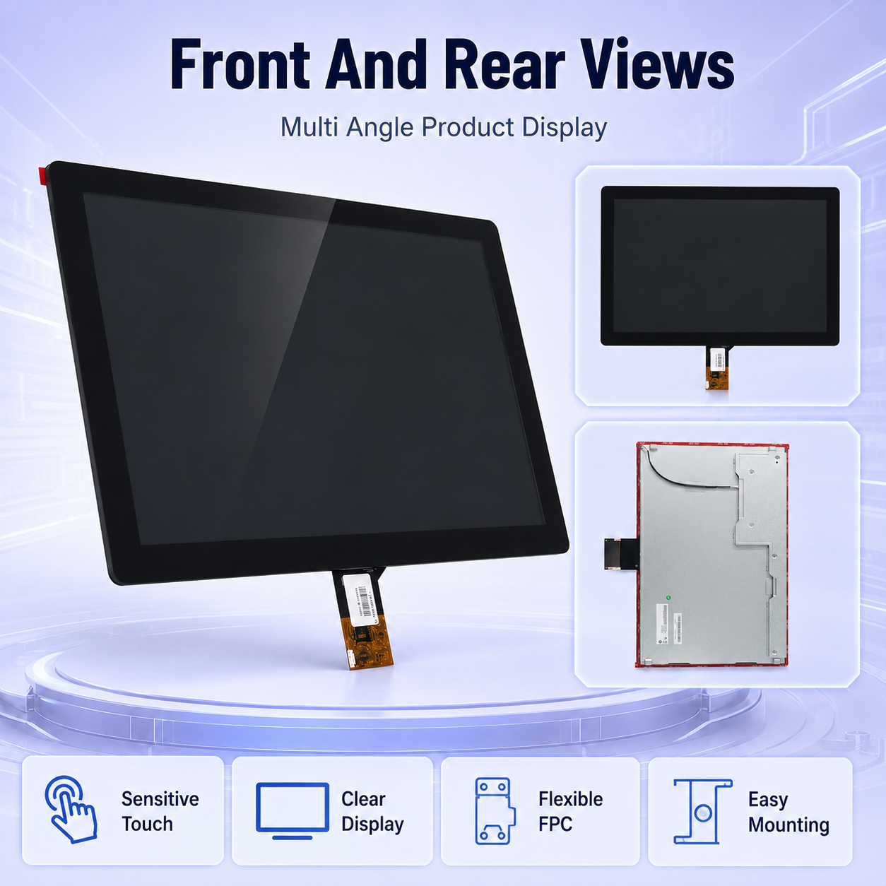 OEM 21.5 inch touch display module for information terminal
