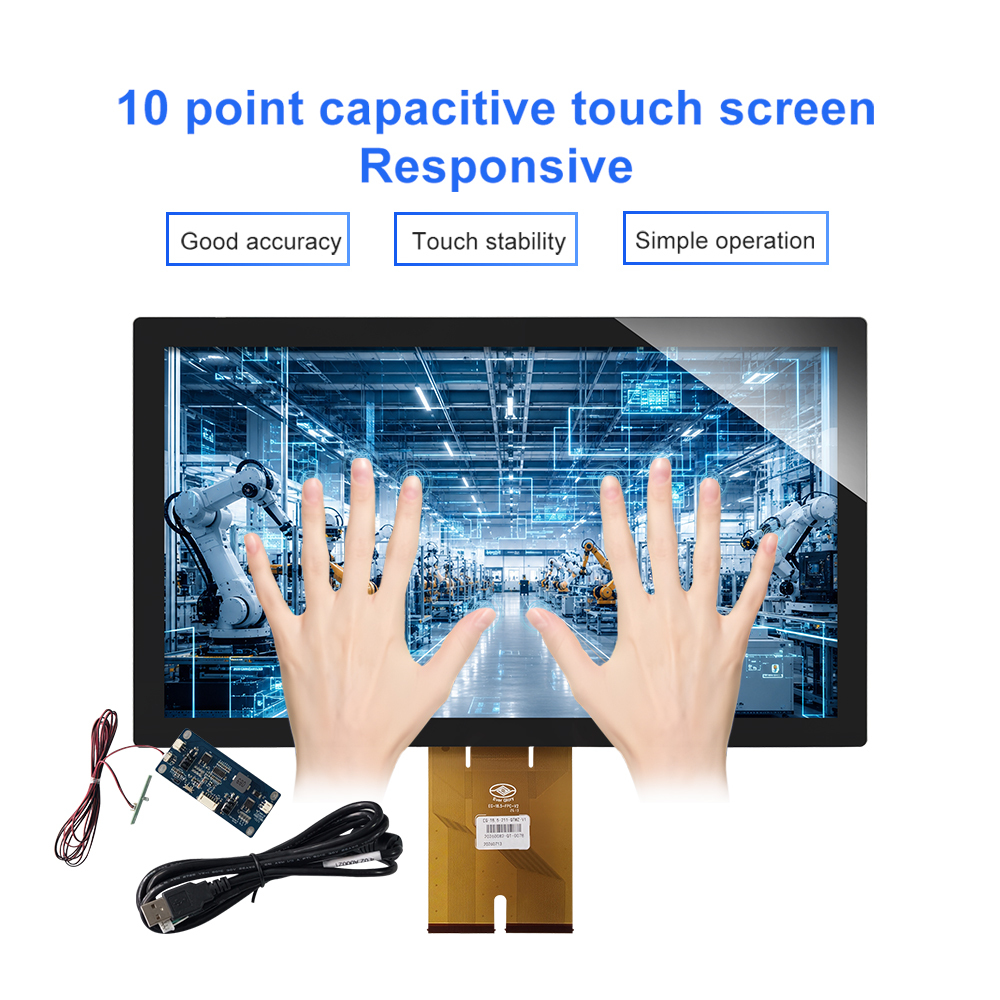 OEM 18.5 inch touch display module for MES operation panel