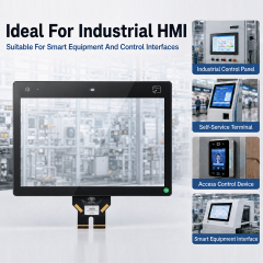 15.6 inch capacitive touch panel for industrial HMI and self-service terminals