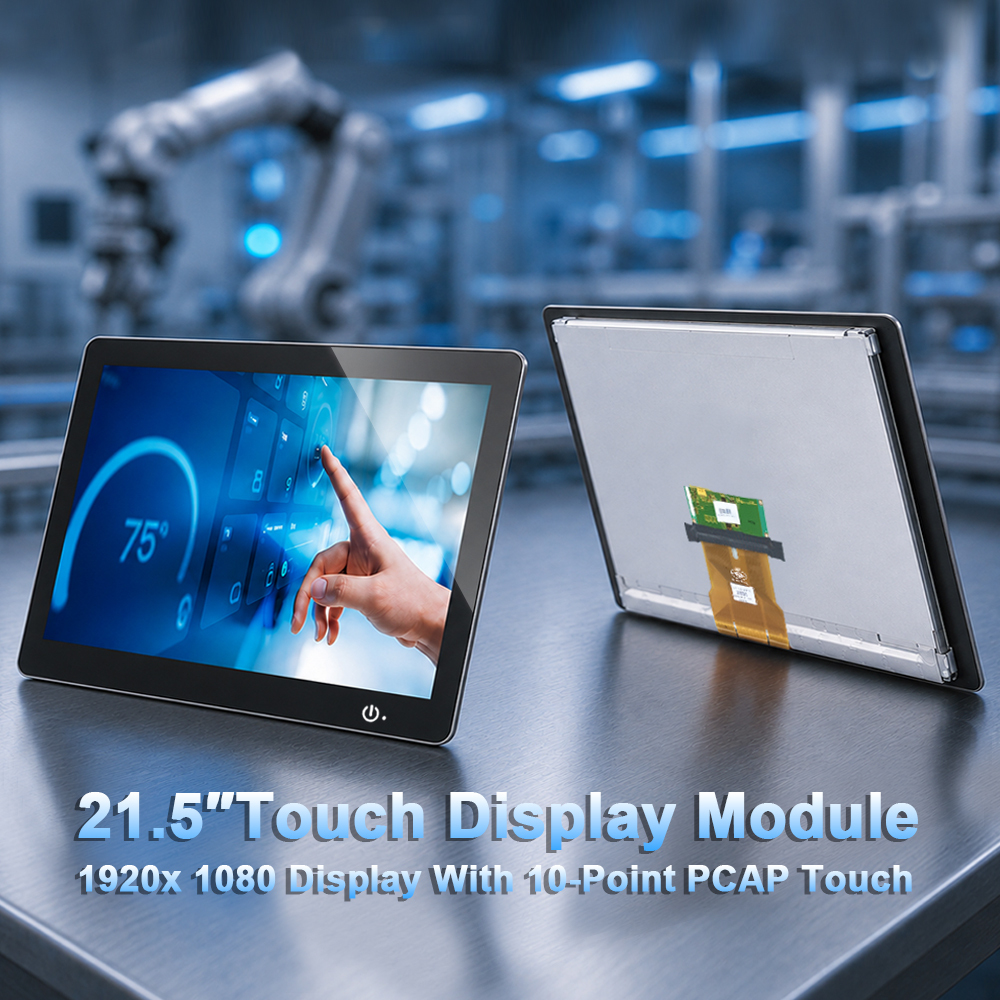Kundenspezifischer 21,5 Zoll PCAP Touchscreen mit USB-Touch-Schnittstelle