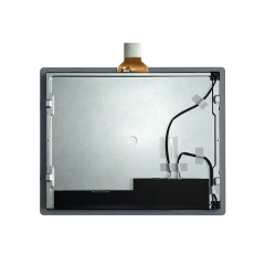 Front view of 19 inch 5:4 LCD-PCAP assembly for a machine operator interface