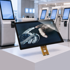 Module d’affichage tactile capacitif 27 pouces avec LCD et collage optique pour borne libre-service