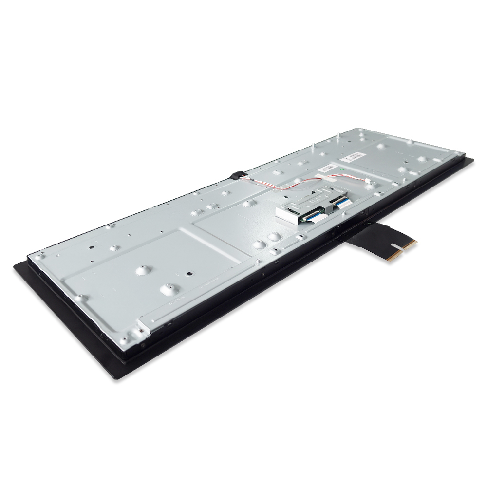 Module d’affichage tactile barrette 33,8 pouces, vue isométrique arrière