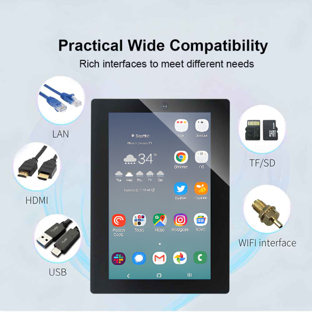 military touch screen