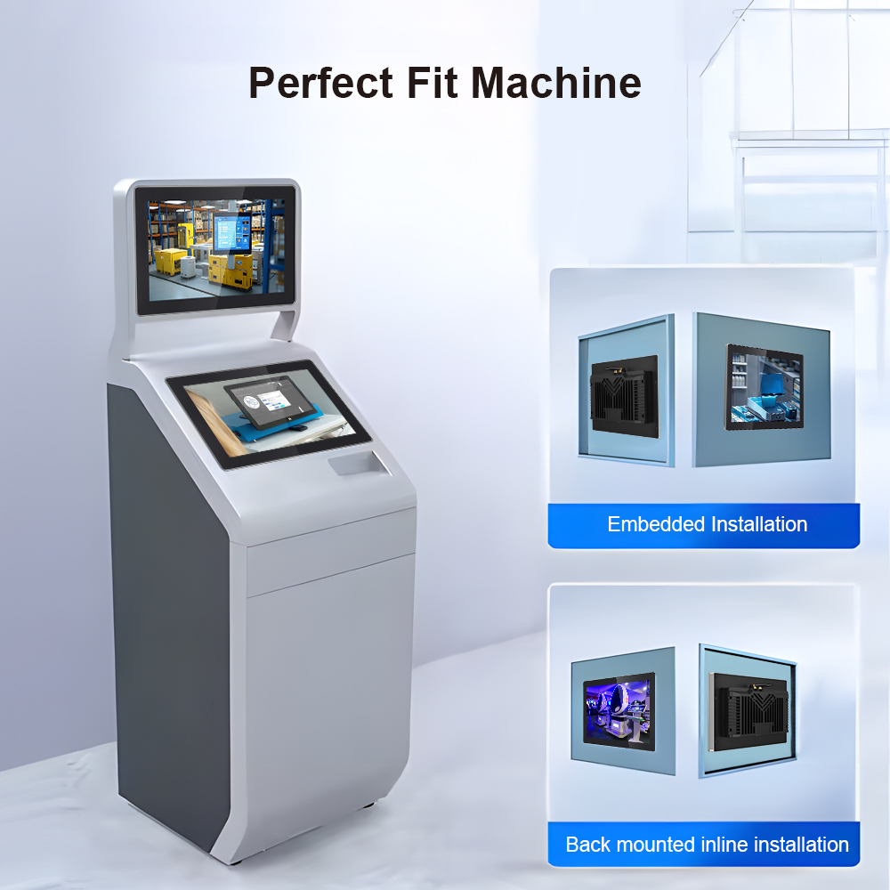 wall mounted touch screen monitor