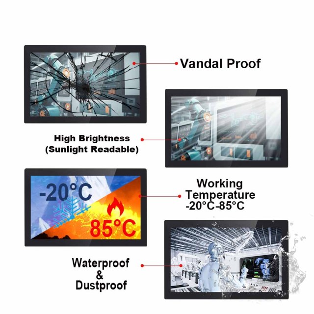 touch screen display monitor