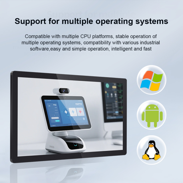 industrial touch screen display