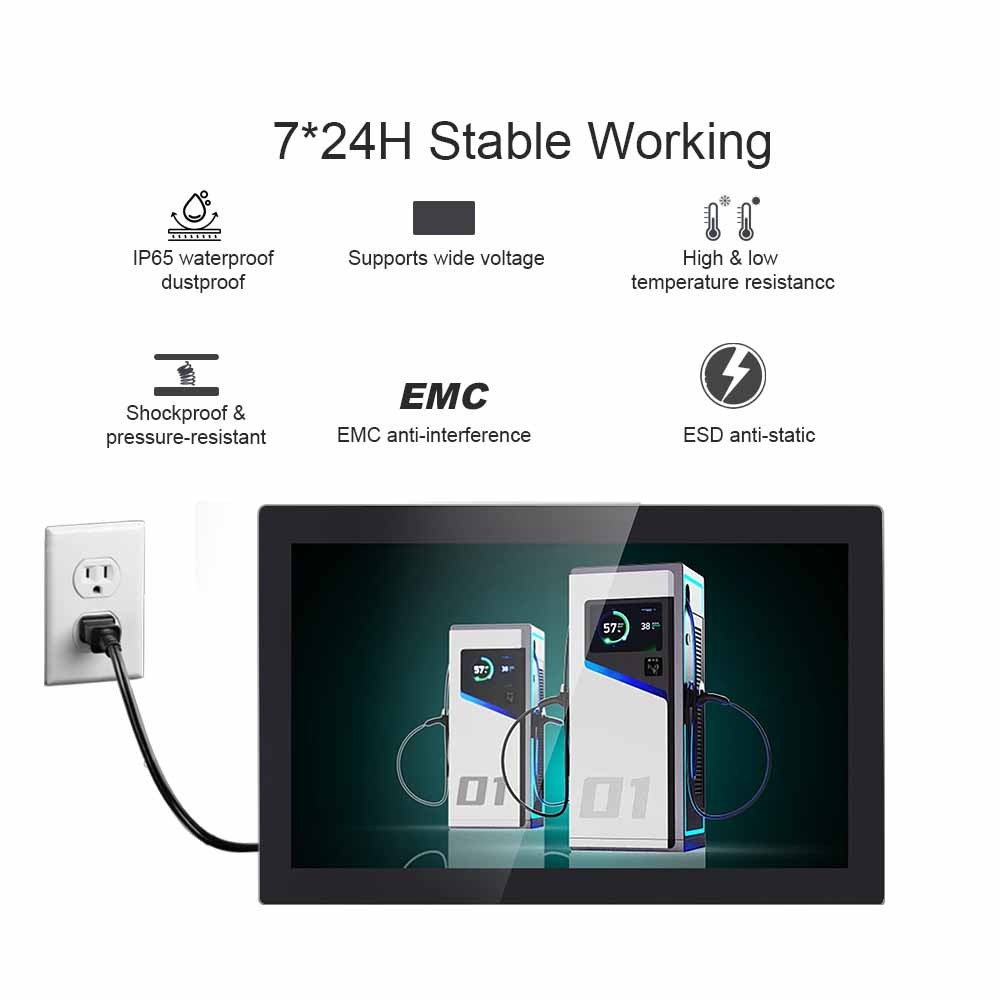 interactive touch screen monitor