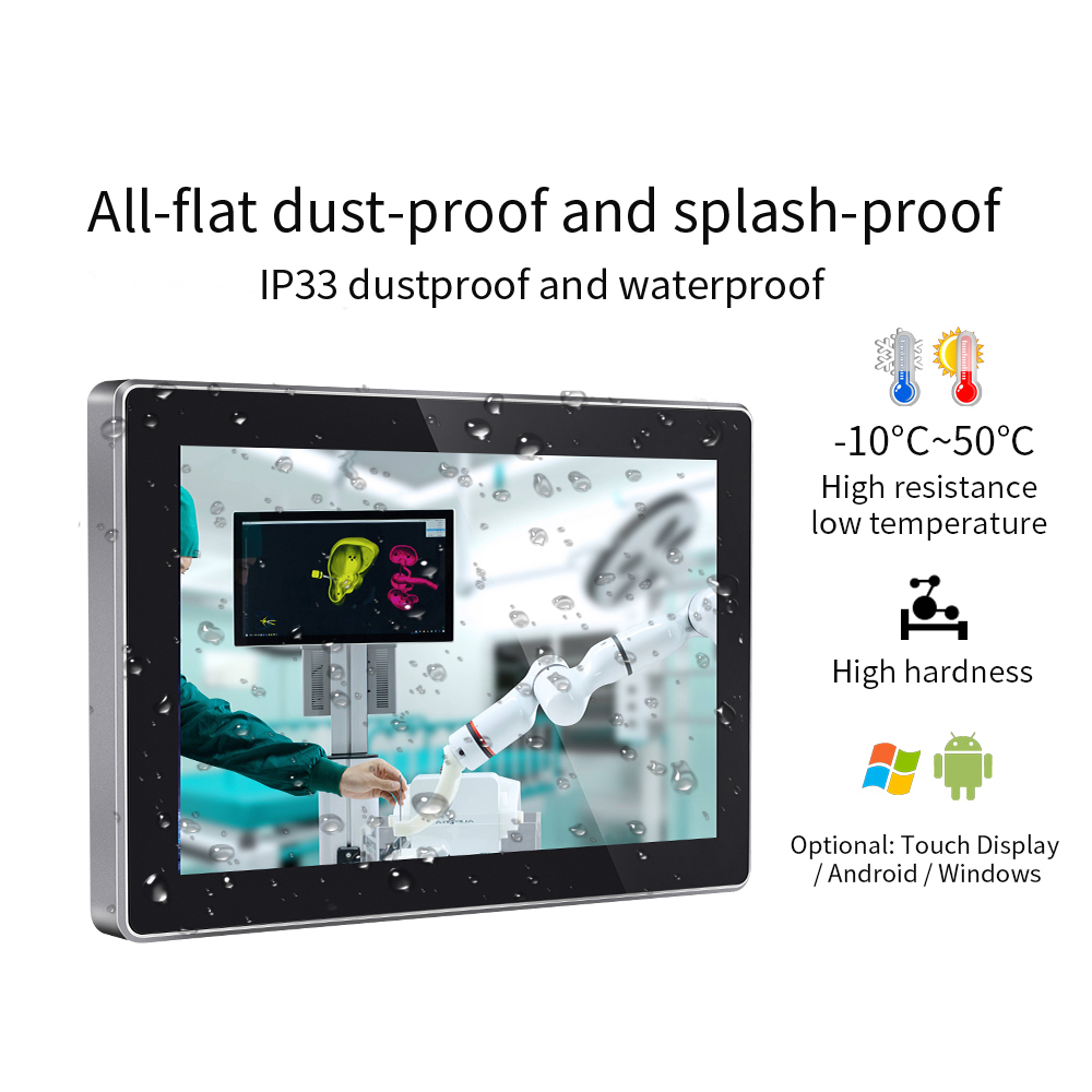 touch screen on glass