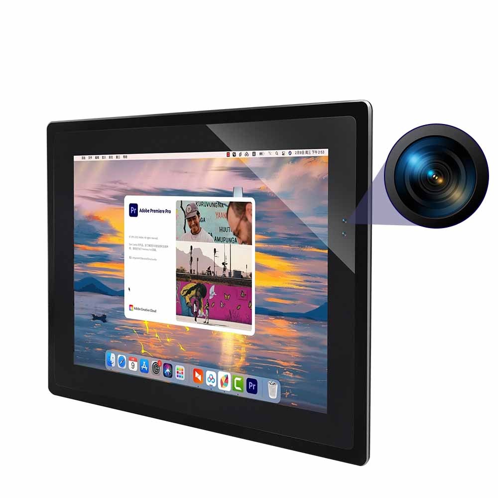 front ip65 waterproof touch monitor