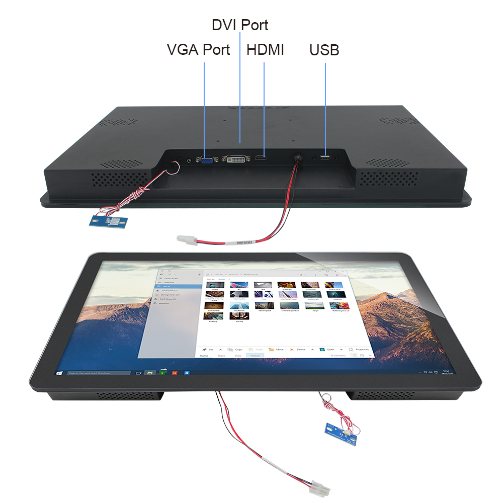 portable touch screen monitor