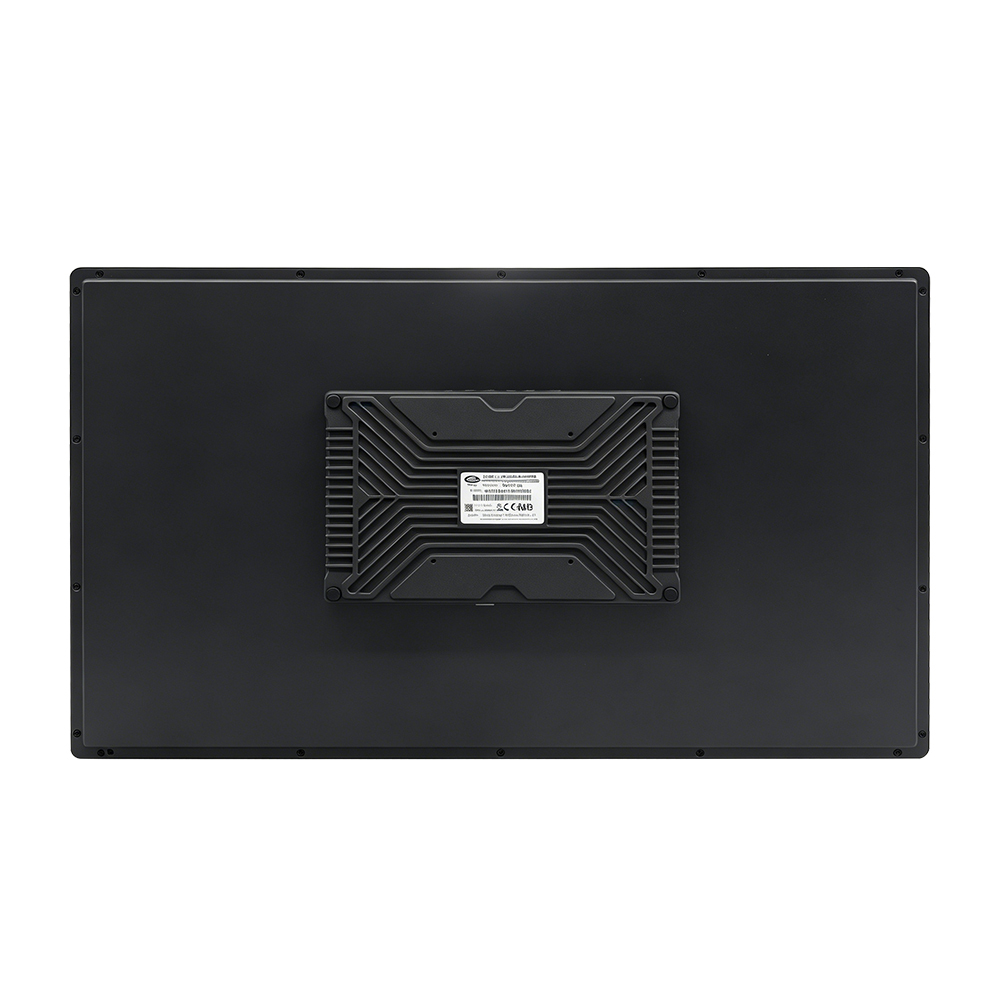 rear interface view of waterproof touch monitor for vending machines