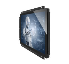 Video and touch interfaces on custom 19-inch PCAP monitor