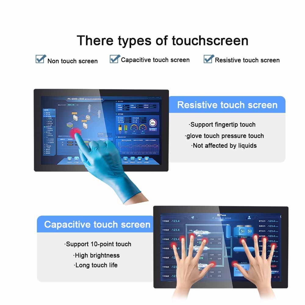 15.6 inch touch monitor used in medical device control panel