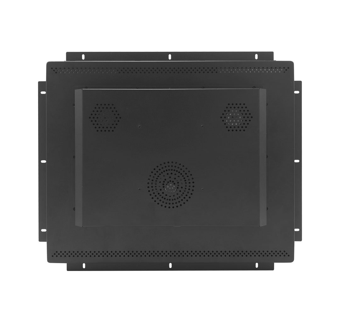 Mounting holes on 19-inch embedded industrial touch display