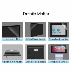 12.1 inch touch monitor used in laboratory instrument control panel