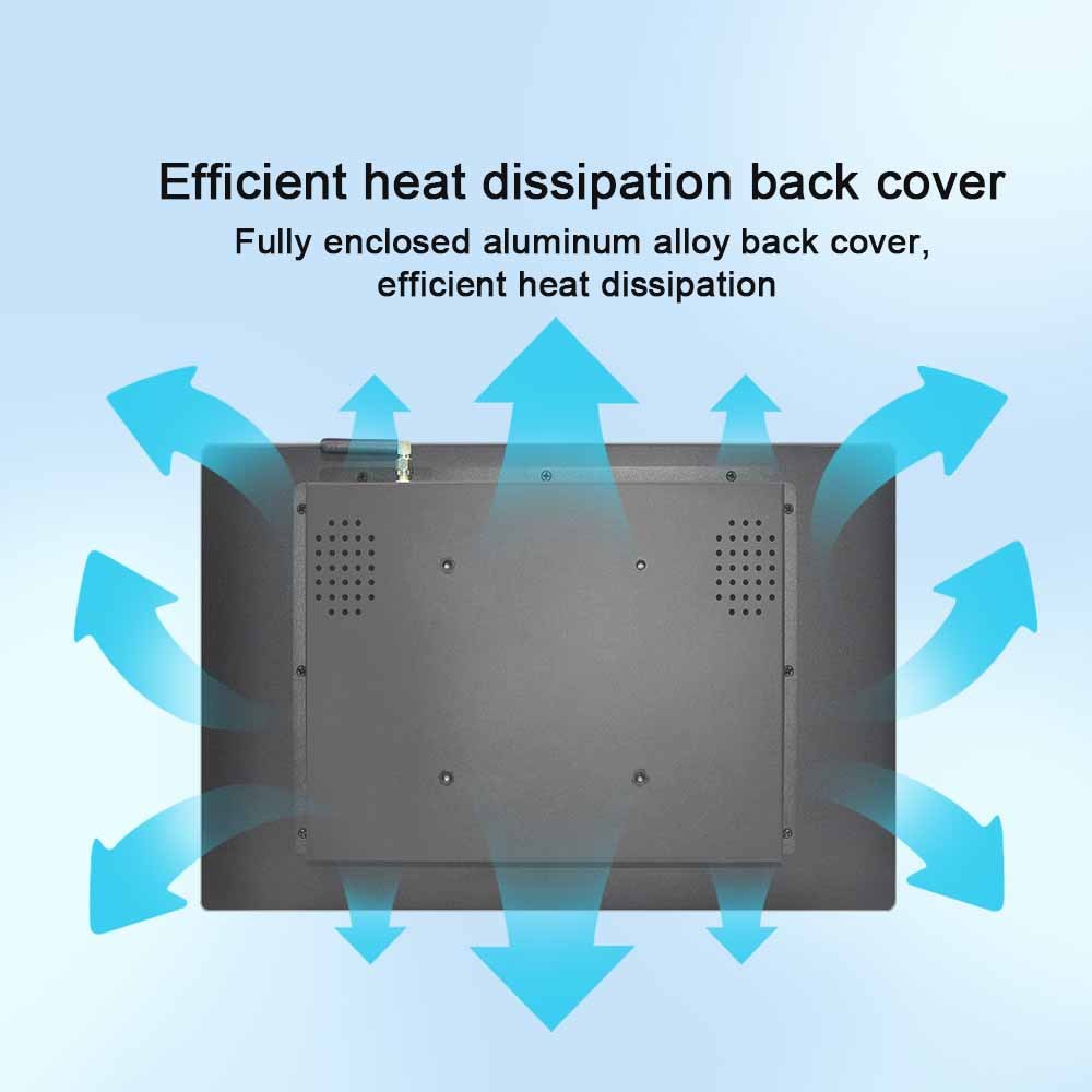 Panel-Mount-Touchscreen für Produktionsanlagen und Schaltschränke