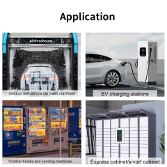 Anwendungsbeispiele des 12,1-Zoll-Touchmonitors in Maschinen und Außenterminals