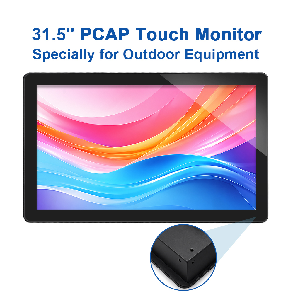 31,5-Zoll-PCAP-Touchmonitor für Outdoor-Verkaufsautomaten mit 16:9-Display