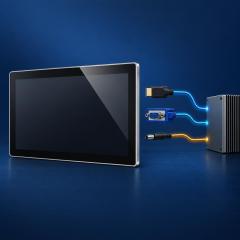 10,1-Zoll-Touchmonitor mit HDMI-, VGA- und DC-12-V-Integrationskonzept