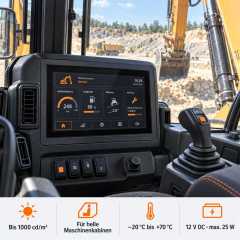 13,3 Zoll PCAP Touchmonitor mit entspiegelter Anti-Glare-Oberfläche