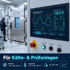 PCAP Industrie Touchmonitor mit AG-Oberfläche und 3H-Hartbeschichtung