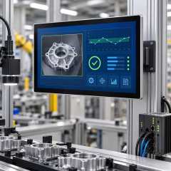 23,8 Zoll Industrie-Touchmonitor für Prüf- und Kontrollsysteme