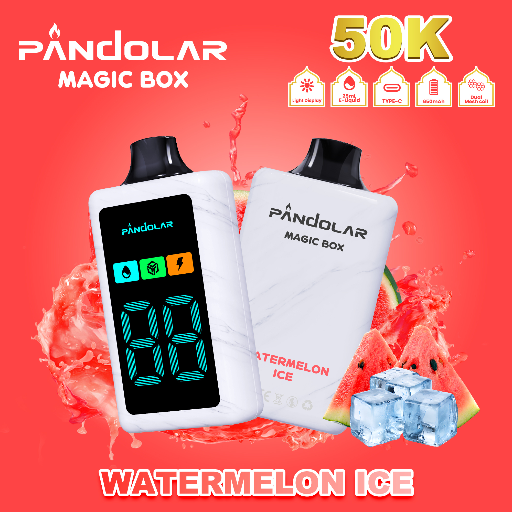 Watermelon ice