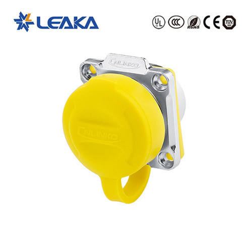 RJ45 Panel Mount Connector Ethernet Snaps Waterproof Connector