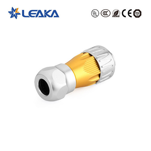 RJ45 Panel Mount Connector Ethernet Snaps Waterproof Connector