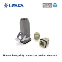 HA 3 pin 4 pin heavy duty connector standard electrical hdc connector
