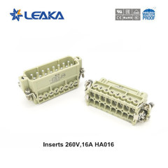 HA 16 pin heavy duty connector multipin heavy duty terminal block connectors
