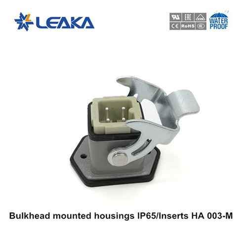 HA 3 pin 4 pin heavy duty connector standard electrical hdc connector