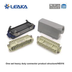HE 24 pin heavy duty waterproof electrical wire connector