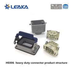 HE 6 pin heavy duty auto electrical wire connector