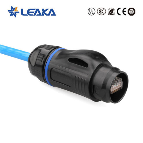 RJ45 waterproof plastic connector male female rj45 connector