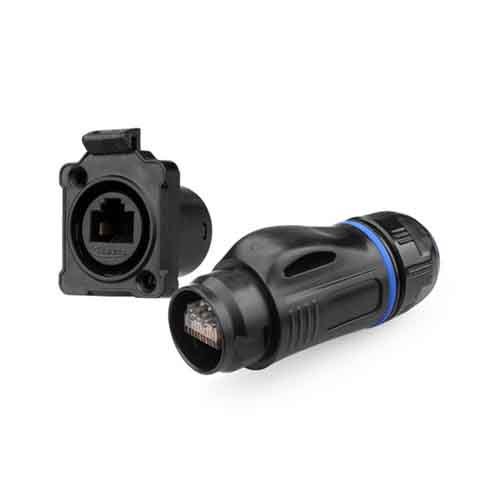 RJ45 waterproof plastic connector male female rj45 connector