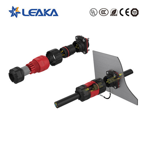 Cnlinko YM20 male female plug socket waterproof cable power 2 3 4 5 7 9 12 pin connector