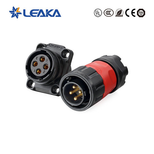Cnlinko YM20 4 pin ip67 waterproof dc power electrical connector