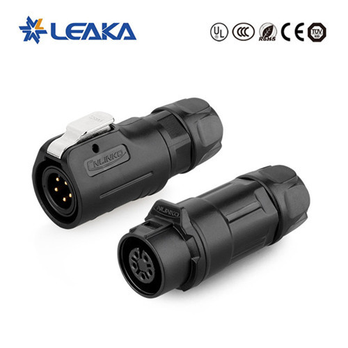 12M 5 Pin Electrical Connector Male and Female Wiring Connector