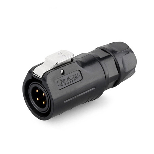 12M 4 pin Bayonet power cnlinko wire connector