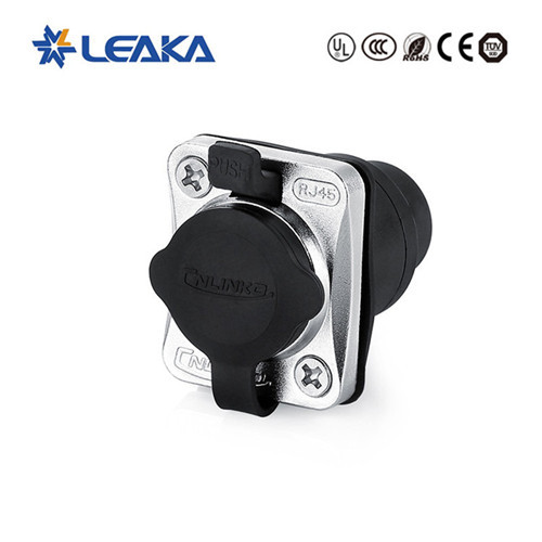 Cnlinko metal RJ45 cat3e cat5e pass through connector